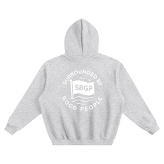 Surrounded By Good People Pocketless Box Hoodie