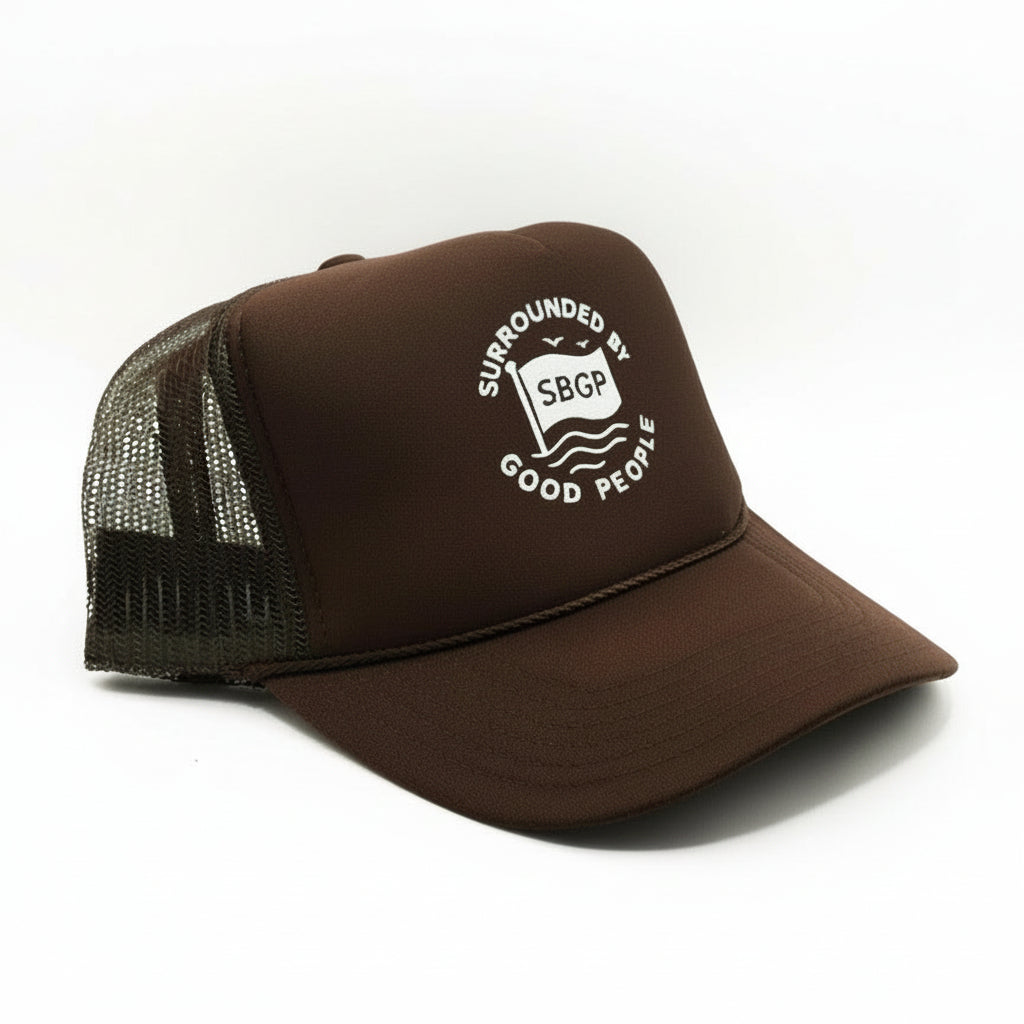 Surrounded by Good People Trucker Hat
