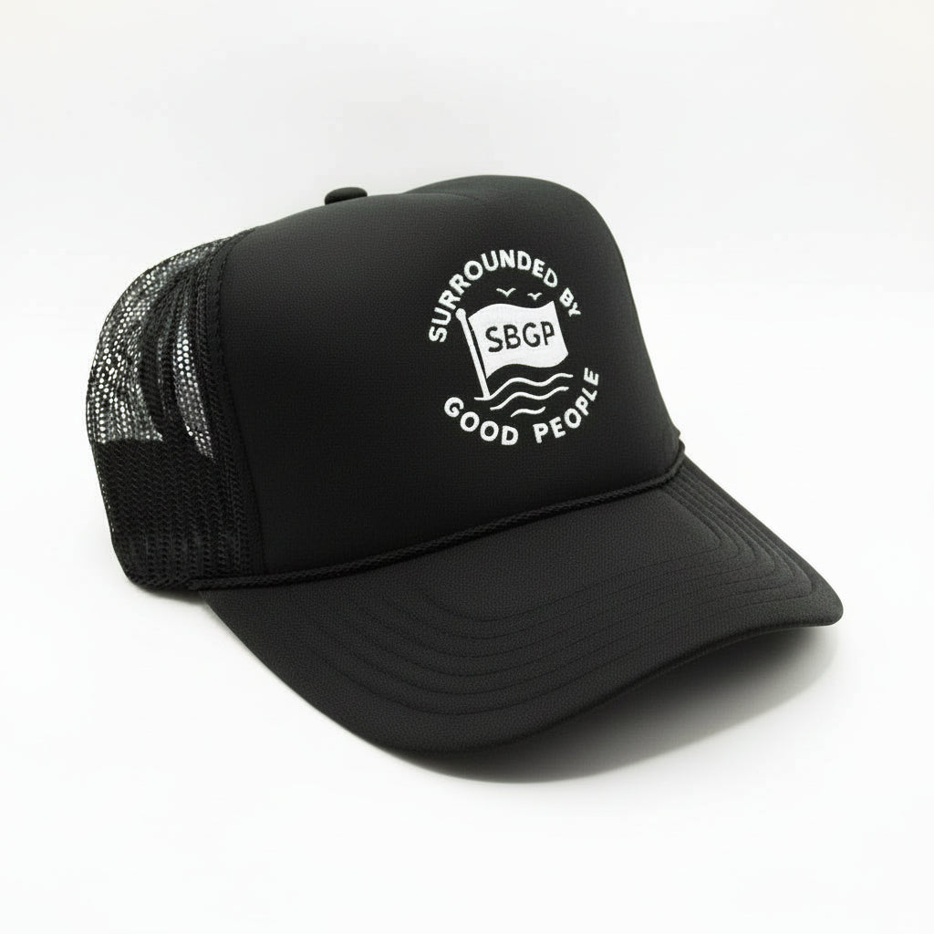 Surrounded By Good People Trucker Hat