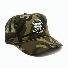 Surrounded By Good People Trucker Hat