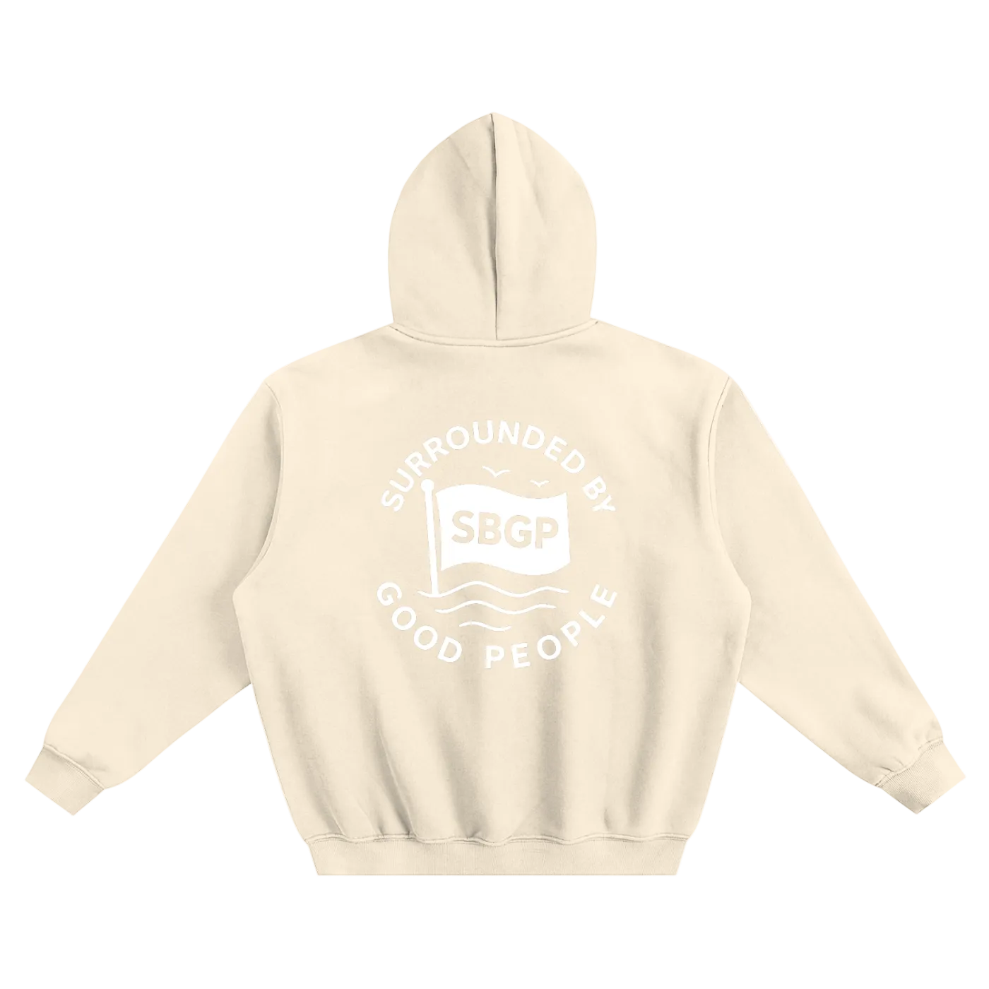 Pocketless Box Hoodie