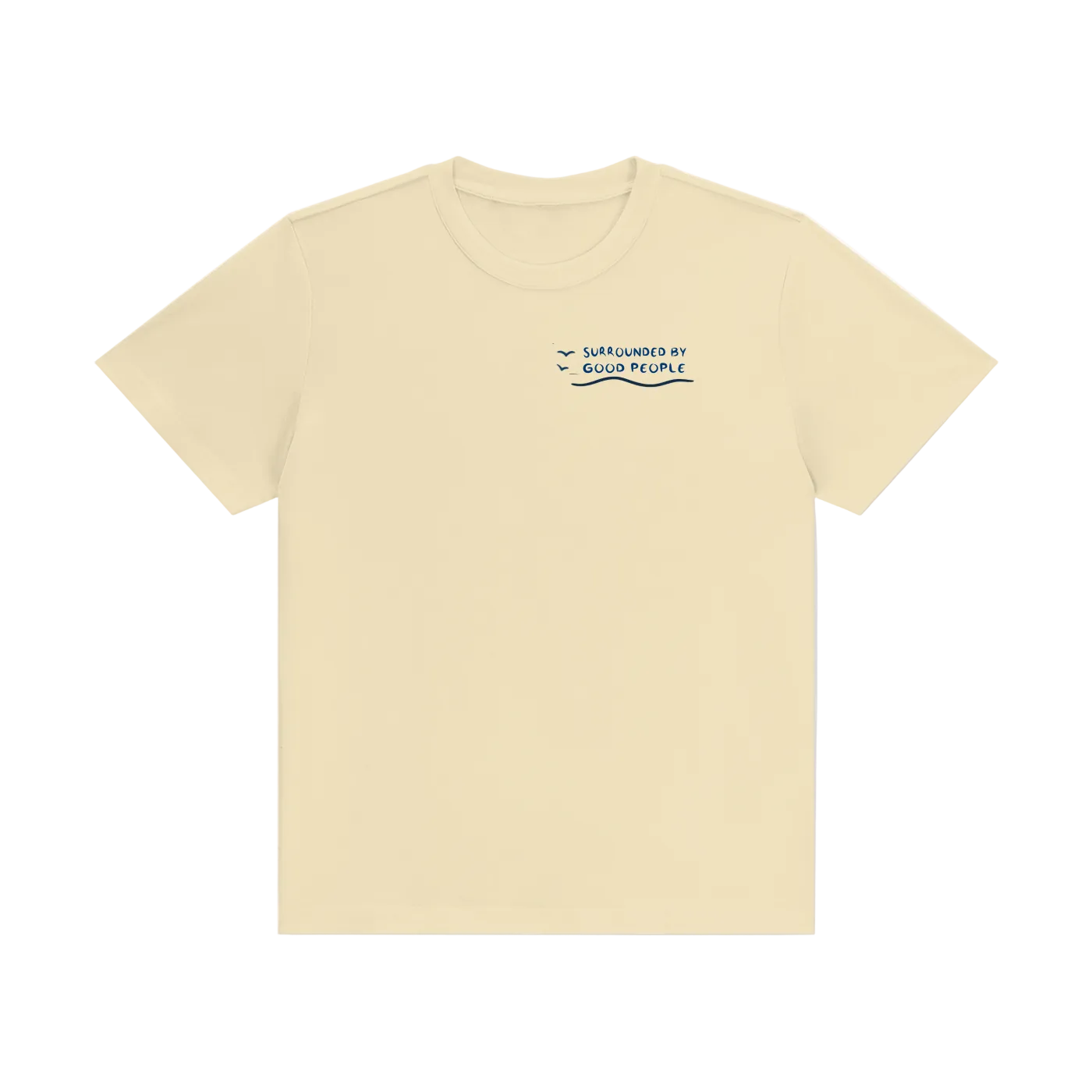 Classic Crew Neck Cotton T-Shirt