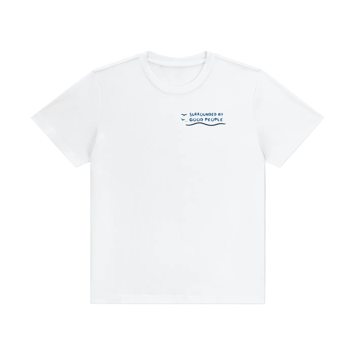 Classic Crew Neck Cotton T-Shirt