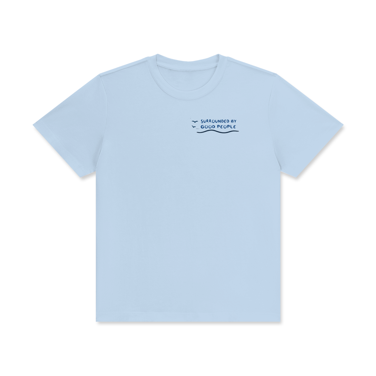 Classic Crew Neck Cotton T-shirt